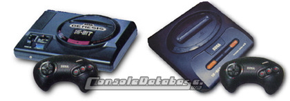 Sega Mega Drive/Genesis Console Information